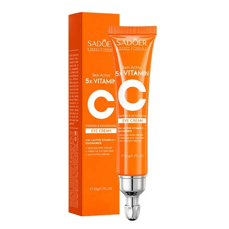 Vitamin C Eye Cream Anti Dark Circles Eyes Bags Remover