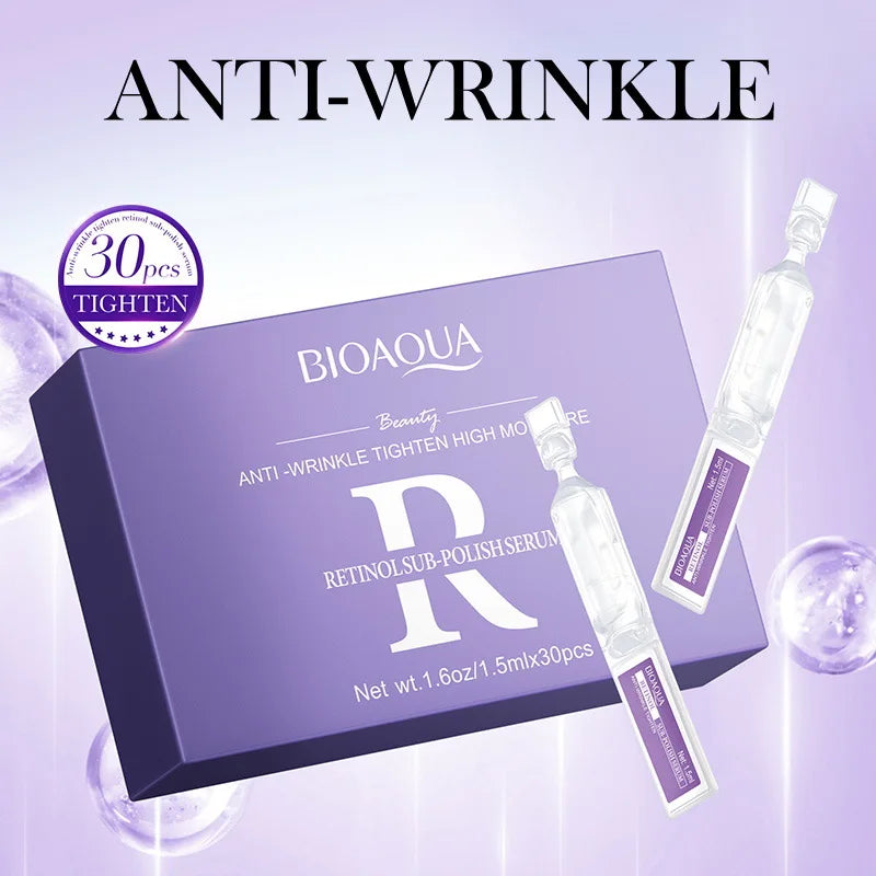Retinol Vitamin C Hyaluronic Acid Serum for Face Moisturizing Firming Hydrating Facial Essence Face Skin Care