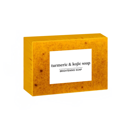 Turmeric Hand Made Soap, Lemon Kojic Acid Soap, Shower and Facial Soap